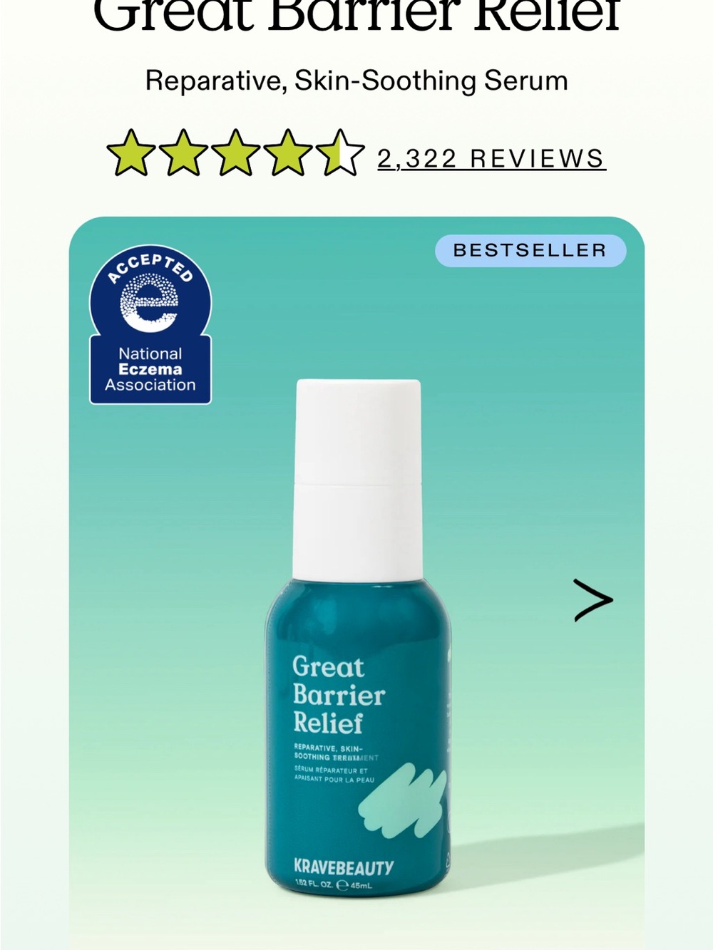 Great Barrier Relief Serum and SPF KIT!